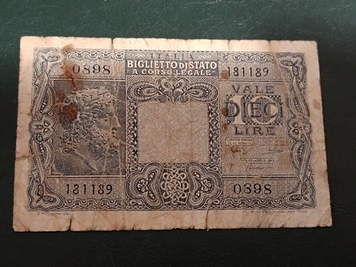 Banconota italia impero - impero,