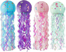 4 Pezzi Lanterne Di Carta