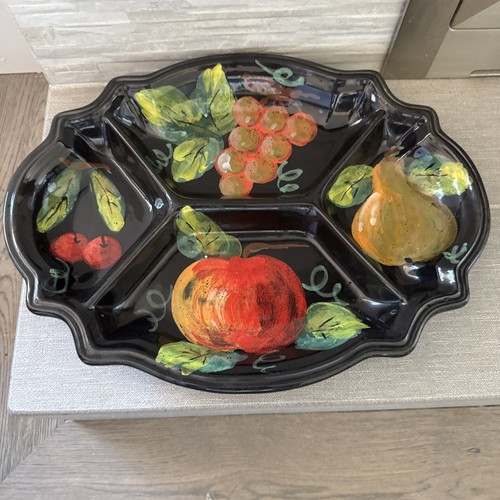 Piatto toscano ceramica