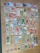 Lotto Nr 4 50 Banconote Mondiali Differenti Tutte In Fior Di Stampa