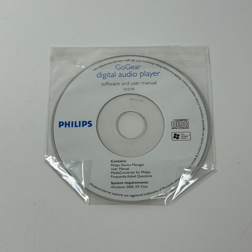 Philips gogear software - software, e