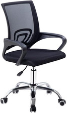 Sedia Da Ufficio Scrivania Con Rotelle Girevoli E Braccioli Ergonomica E Con Alt