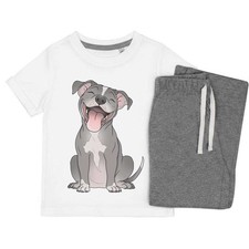 'Happy Pit Bull Terrier' Set