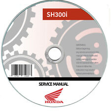 Honda SH300i (2006-2010)  manuale officina - repair manual
