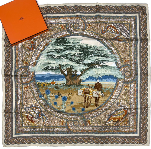Hermes scarf sous le - scarf,
