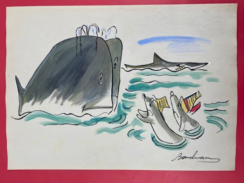 Ludwig bemelmans drawing - bemelmans, on