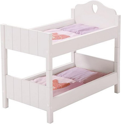 Letto castello per bambole - letto,