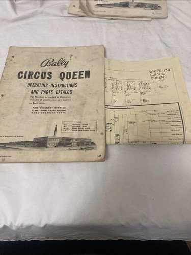 Bally circus queen pin - bally,