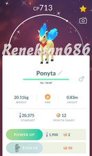 Ponyta Lucido che indossa un