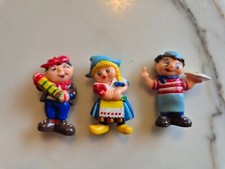 Set 3 soggetti Gli allegri europini 1995 sorpresine Bauli in buone condizioni