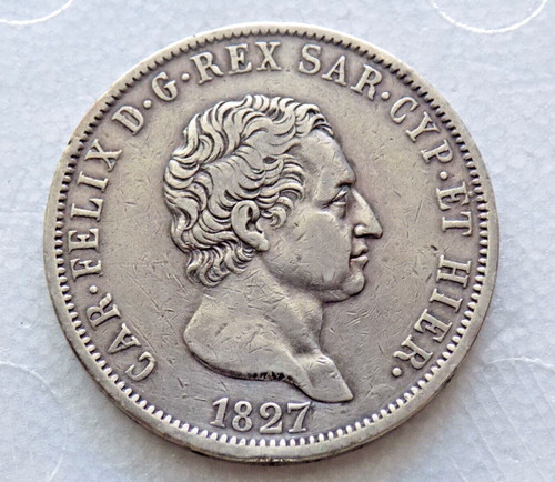 Lire 1827 zecca - lire,