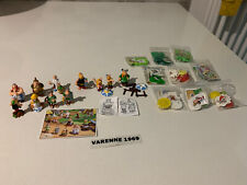 KINDER MERENDERO ASTERIX SERIE COMPLETA + CARTINE+ TUTTI I GIOCHI ABBINATI