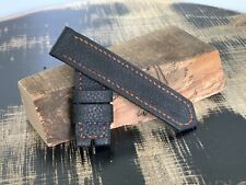 Cinturino Per Panerai In Pelle Martellata Da 24mm