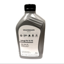 OLIO MOTORE 0W30 ORIGINALE AUDI VW SEAT SKODA VOLKSWAGEN LONGLIFE 504/507.00 1LT