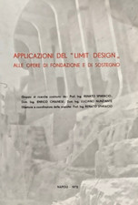 APPLICAZIONI DEL LIMIT DESIGN ALLE OPERE DI FONDAZIONI E DI SOSTEGNO 1972 Libro