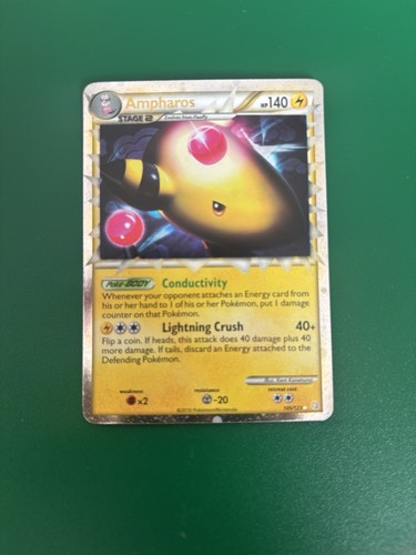 2010 pokémon hgss ampharos - hgss,