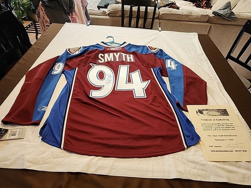 Maglia ryan smyth - smyth, firmata