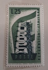 FRANCOBOLLO ITALIA 25 LIRE