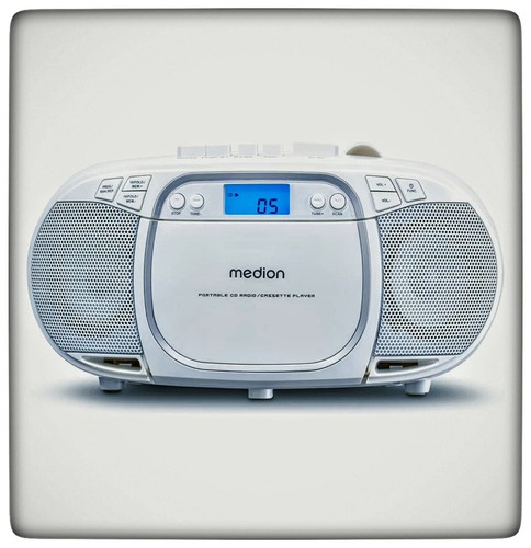 Boombox medion radio cassette - boombox,