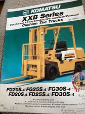 Brochure sollevatori a forche Komatsu Xxb