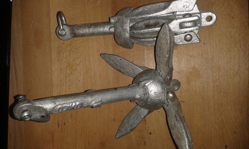 Ancoraggio grapnel pieghevole - ancoraggio,