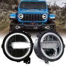 Coppia 9" LED Faor DRL Fari