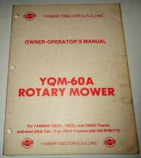 Yanmar YQM 60A Operatori