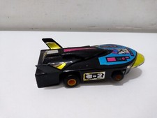 Funziona SLOT CAR nera PISTA POLISTIL Gatchaman Battle Planet battaglia pianeti