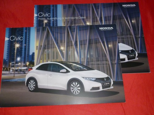 Brochure depliant honda civic - brochure,