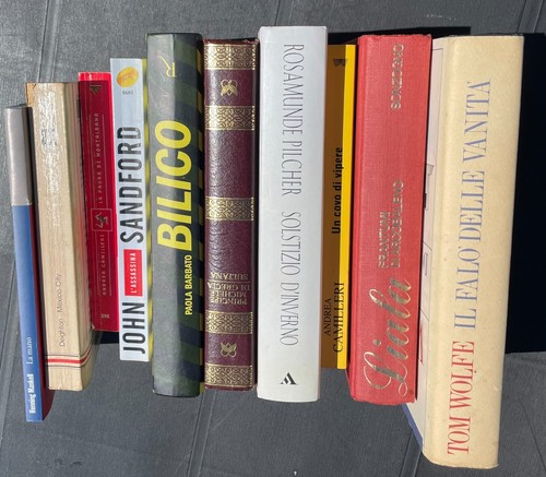 Set libri usati - 10, misti
