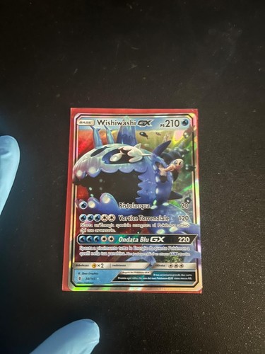 Carta pokemon wishiwashi - carta,