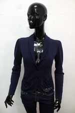 4US Cesare Paciotti Giacca Donna Taglia 40 Jacket Autunnale Giubbotto Woman Logo