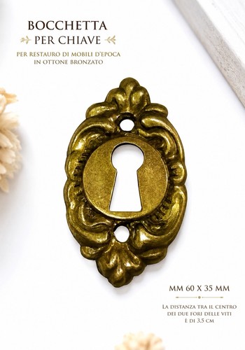 Bocchetta chiave per mobili - chiave,