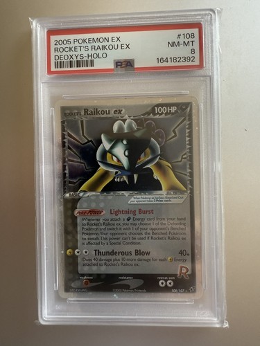 Pokemon rocket raikou ex - pokemon, rocket's
