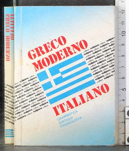 Greco moderno italiano - greco, italiano.