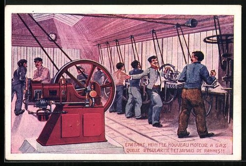 Operaio fabbrica sulla - di,