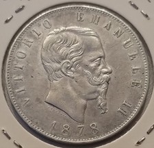 VITTORIO EMANUELE II - 5 Lire