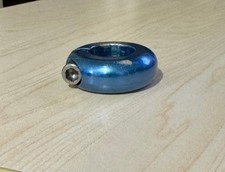 Morsetto reggisella Hutch anni 80 1a generazione Blue anno Trick Star Hollywood BMX