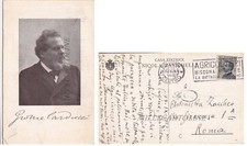 Personaggi:  GIOSUE' CARDUCCI  a cura Casa Editrice Nicola Zanichelli