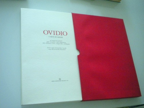 Ovidio arte amare - ovidio,