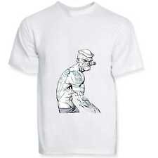 T-SHIRT  POPEY BRACCIO DI FERRO TATOO    SEX  ESTATE VINTAGE  MAGLIA MODA BIANCA