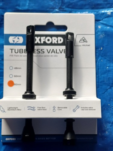 Kit valvole tubeless oxford - kit,