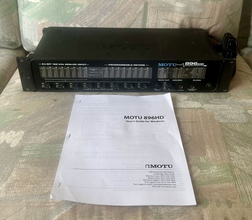 Motu 896hd 192khz firewire - 896hd,