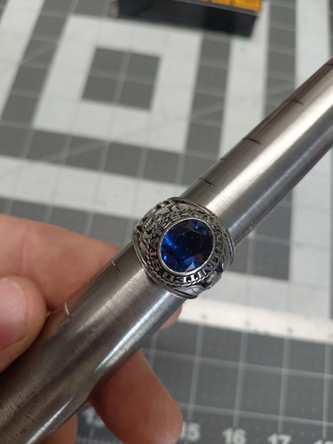Anello uomo military navy - anello,