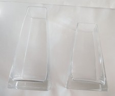2 Vasi Portafiori in Vetro 