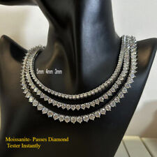 Collana tennis in vera