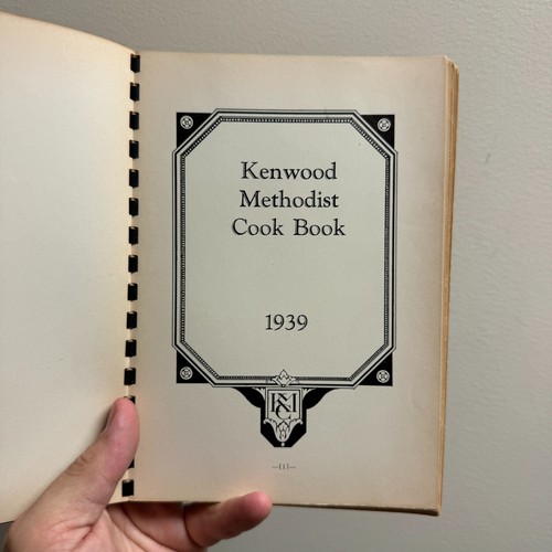 Kenwood methodist cook - kenwood, book