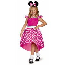 Costume Minnie Mouse Rosa