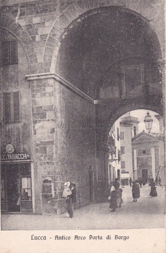 Lucca antico arco - lucca, porta