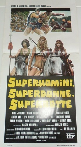 Locandina film super uomini - locandina, "super
